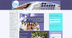 Desktop Screenshot of ilm.pf